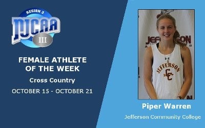 Piper Warren-Region III Athlete of the Week