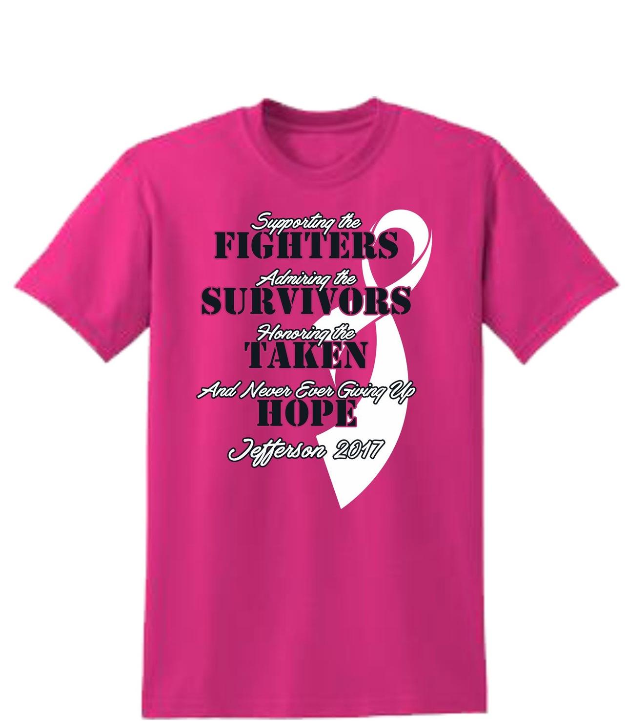 Coaches vs Cancer Pink Out Night T-Shirts