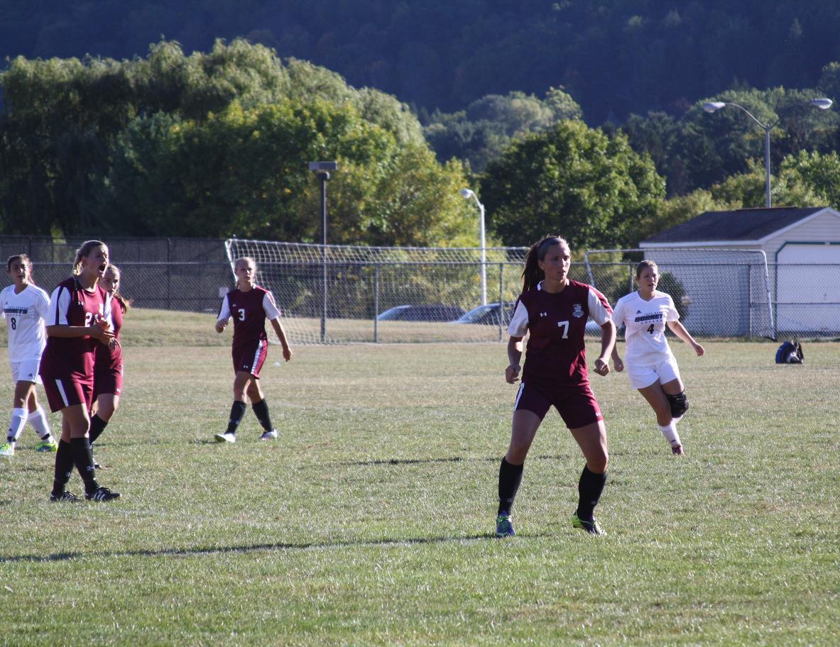 The Lady Cannoneer Soccer Team Lose 3-2 at Home