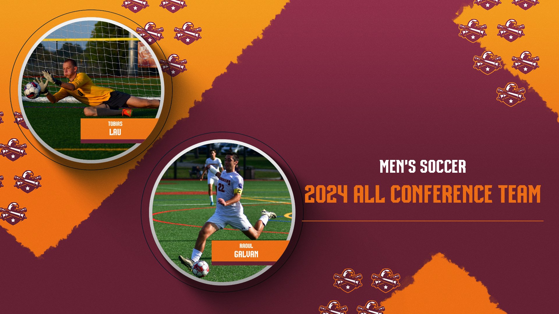 Lau and Galvan Named to the 2024 MSAC All-Conference Men's Soccer Team