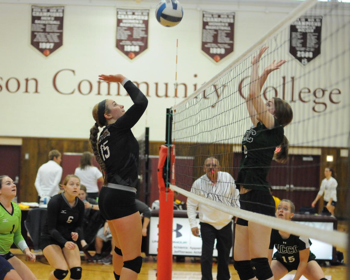 The Lady Cannoneers Fall to the Lady Red Barons in the MSAC Finals