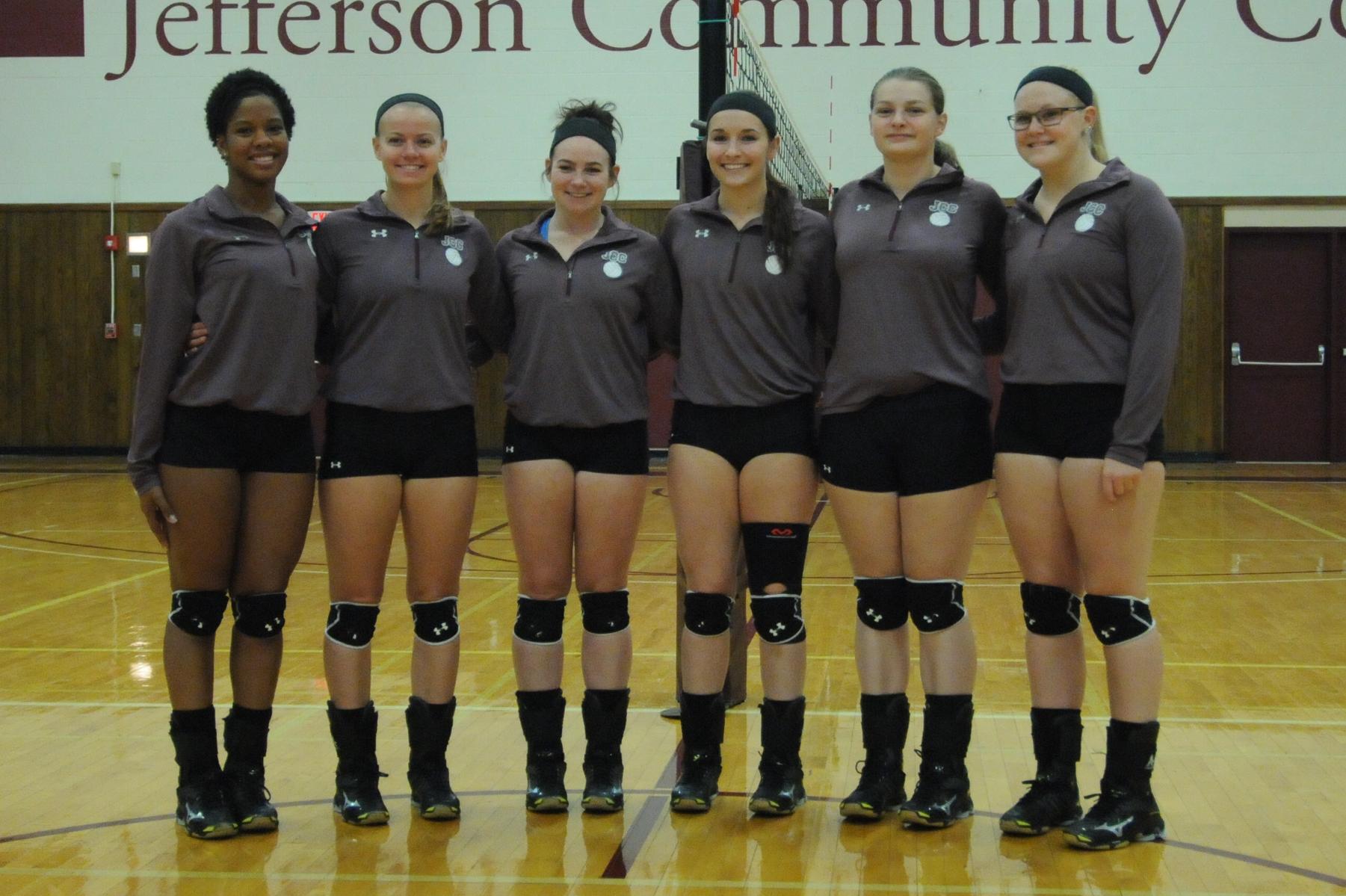 Jefferson Volleyball Sophomores Recognized