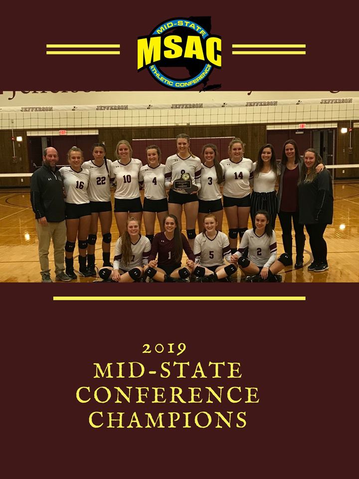 2019 MSAC Conference Champions